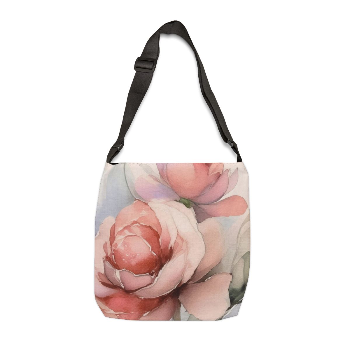 Blush Rose Adjustable Tote — Front