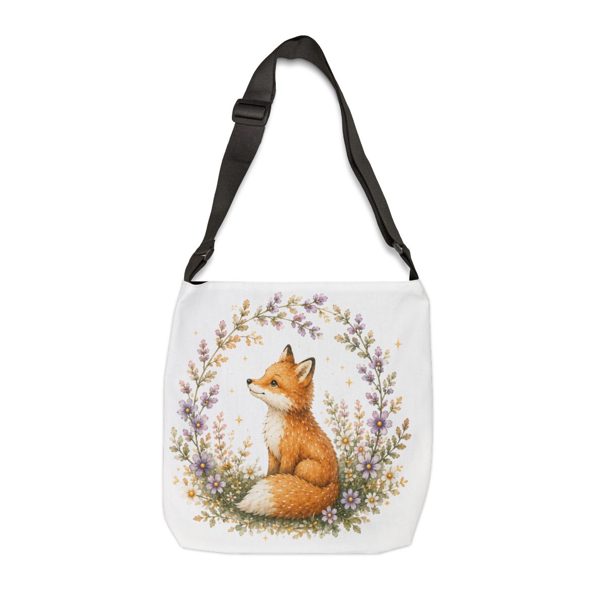 Woodland Friends Adjustable Tote — Front