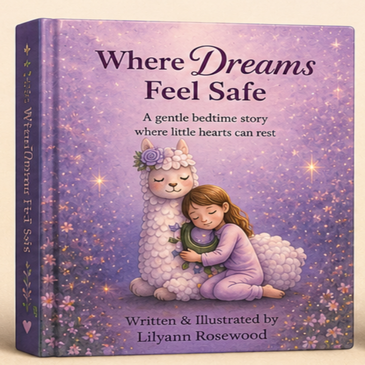 Where Dreams Feel Safe square book cover