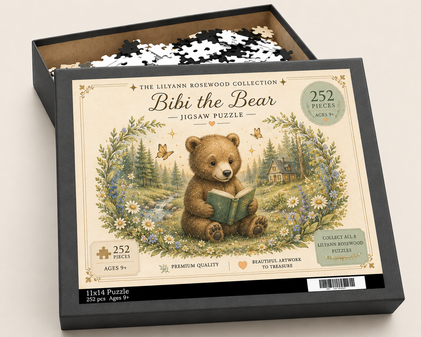 Bibi the Bear 252-piece puzzle with illustrated box