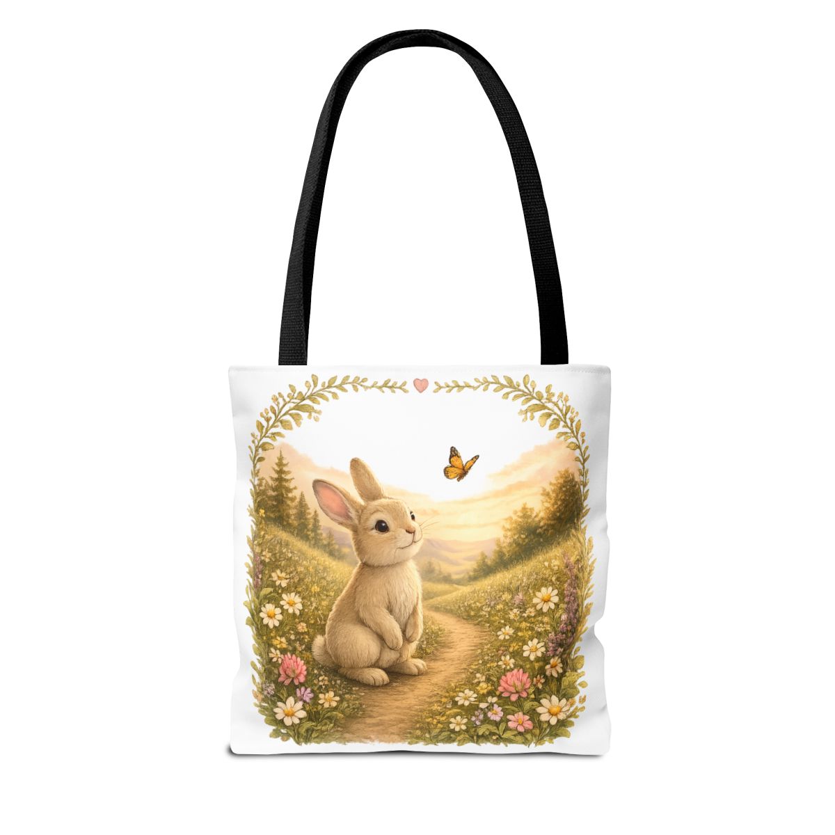 Meadow Friends Two-Sided Tote, side A