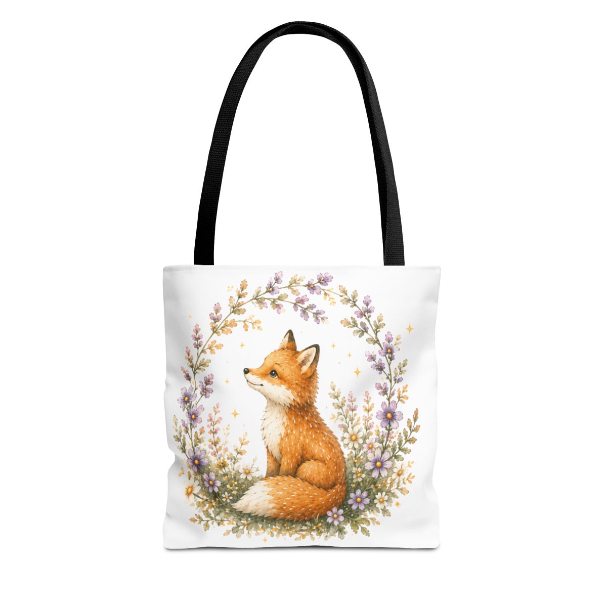Woodland Friends Two-Sided Tote, side A